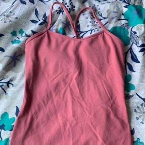 Lululemon Power Y tank Dusty Rose